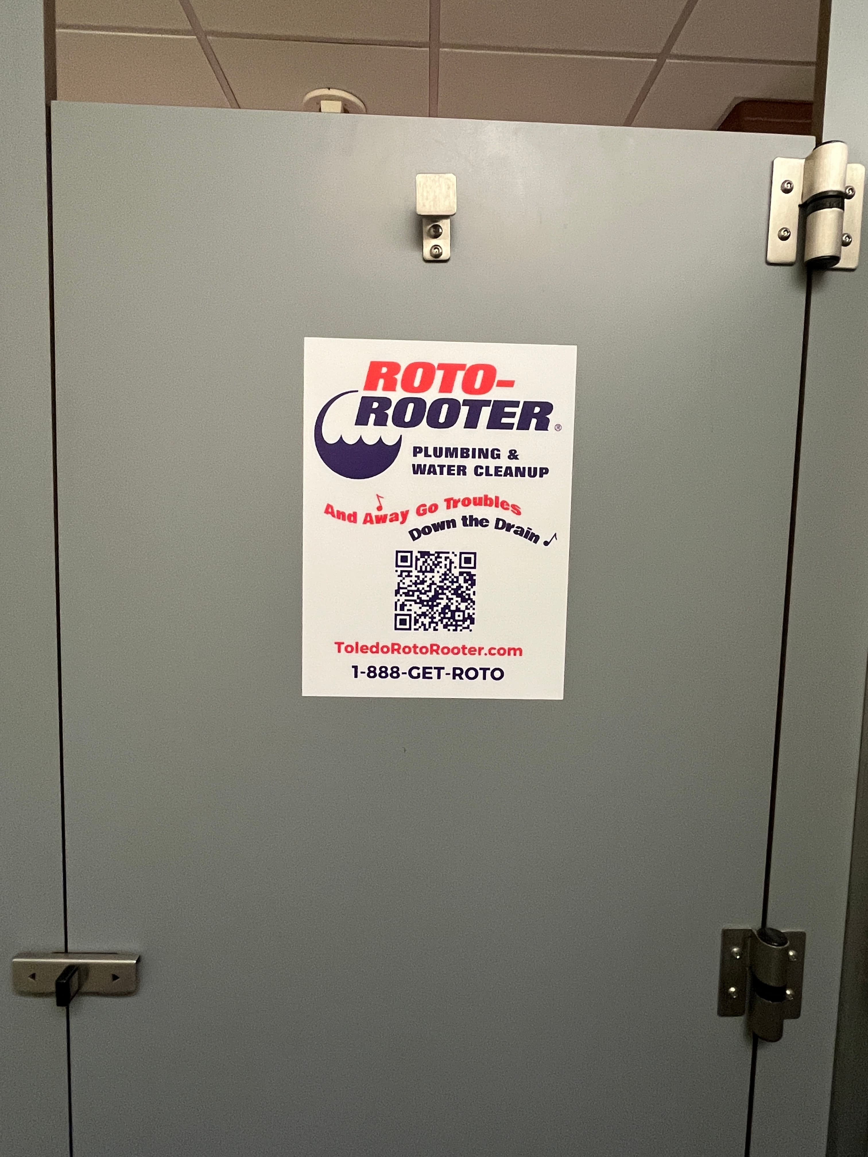 Roto Rooter - Restroom Poster